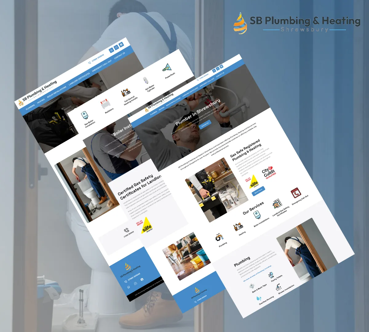 Case Studies, plumbing, web design agency, Rynox Digital