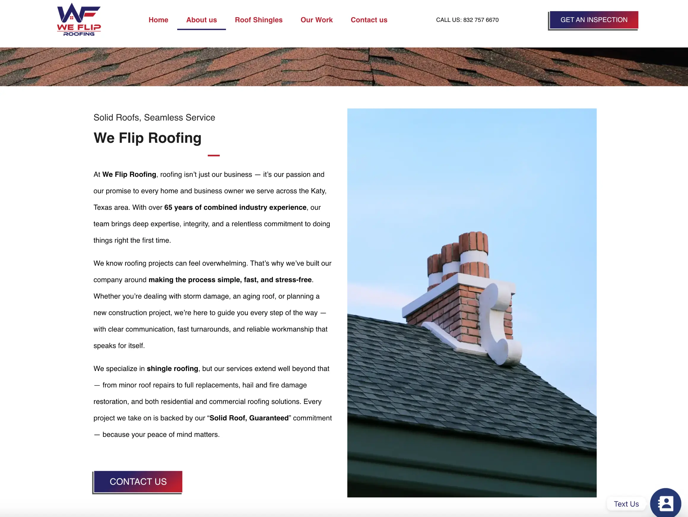 We Flip Roofing, rynox digital, case study