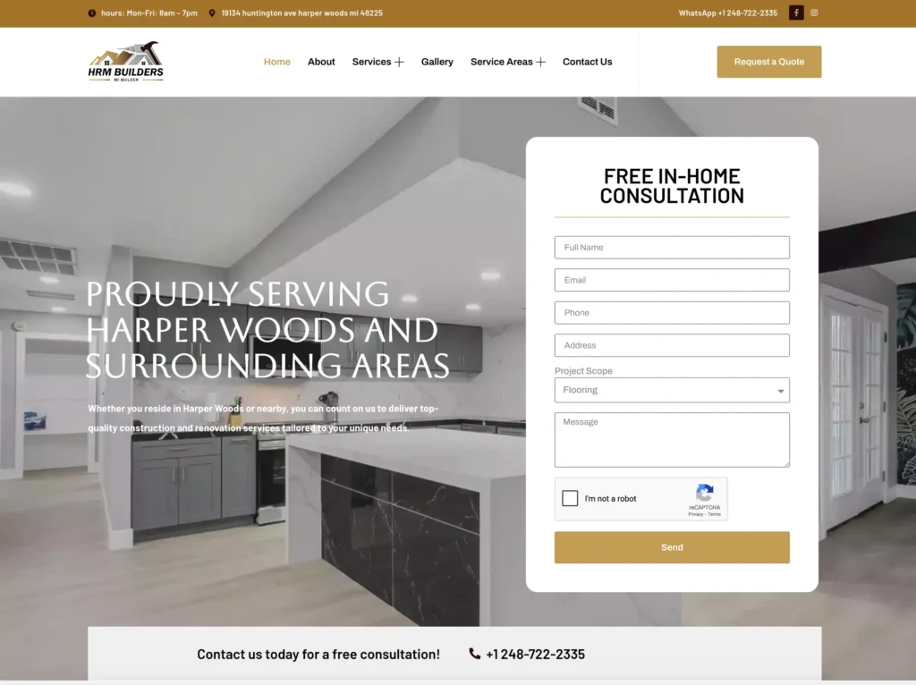 HRM Builders, case study, rynox digital