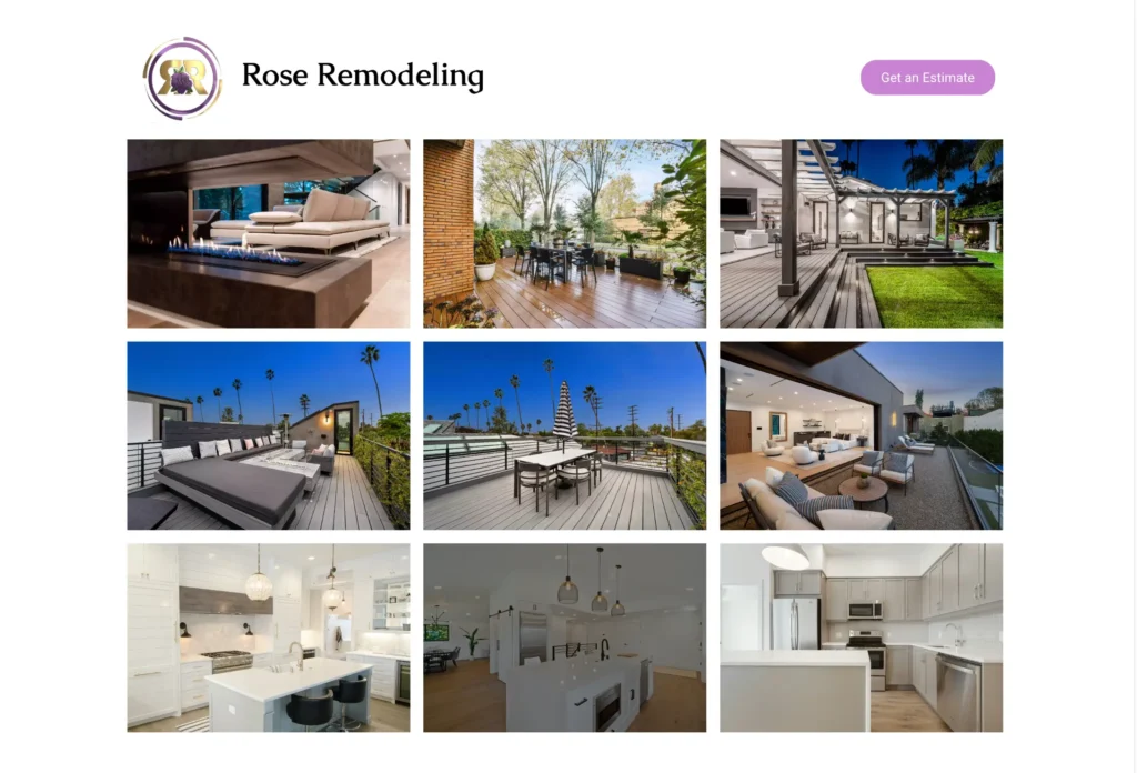 Rose Remodeling and Design, case study, rynox digital