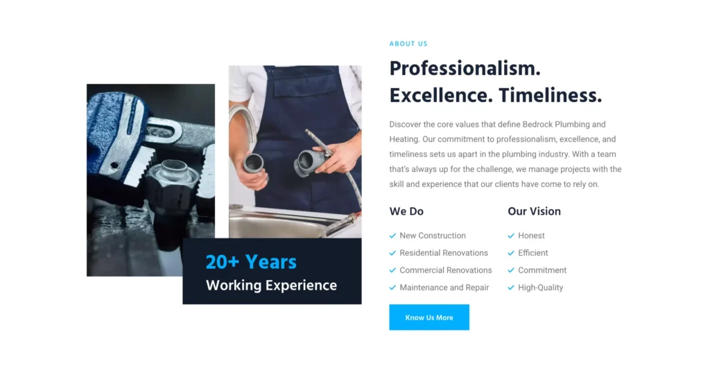 Bedrock Plumbing, case study, rynox digital