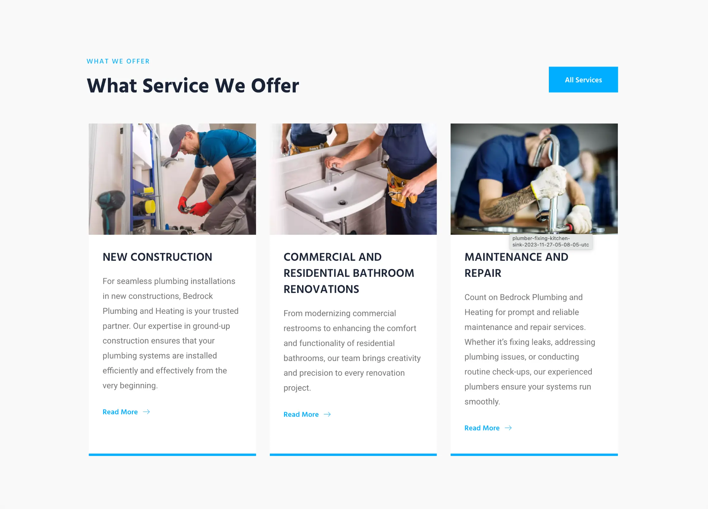 Bedrock Plumbing, case study, rynox digital