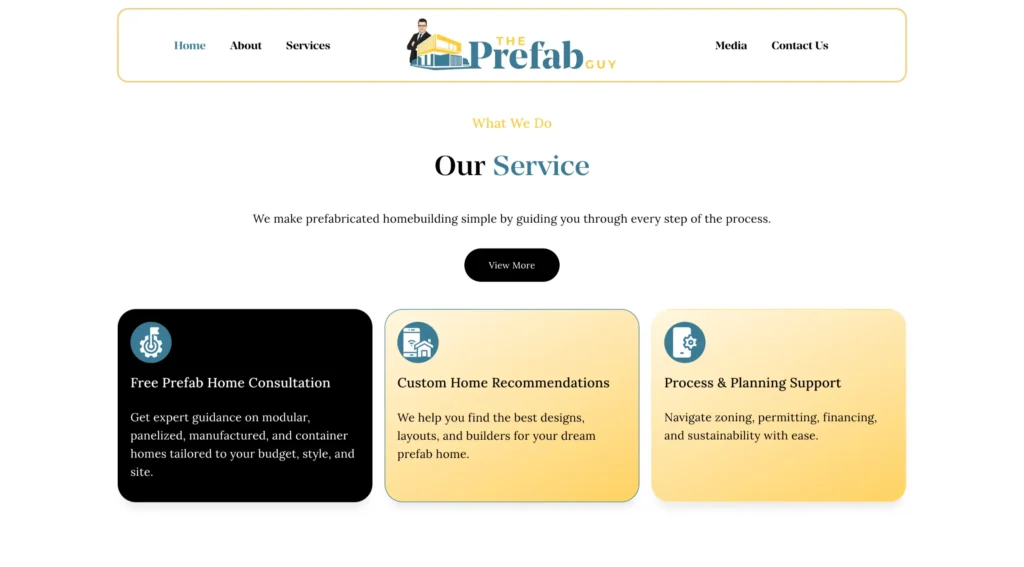 The Prefab Guy, case study, rynox digital