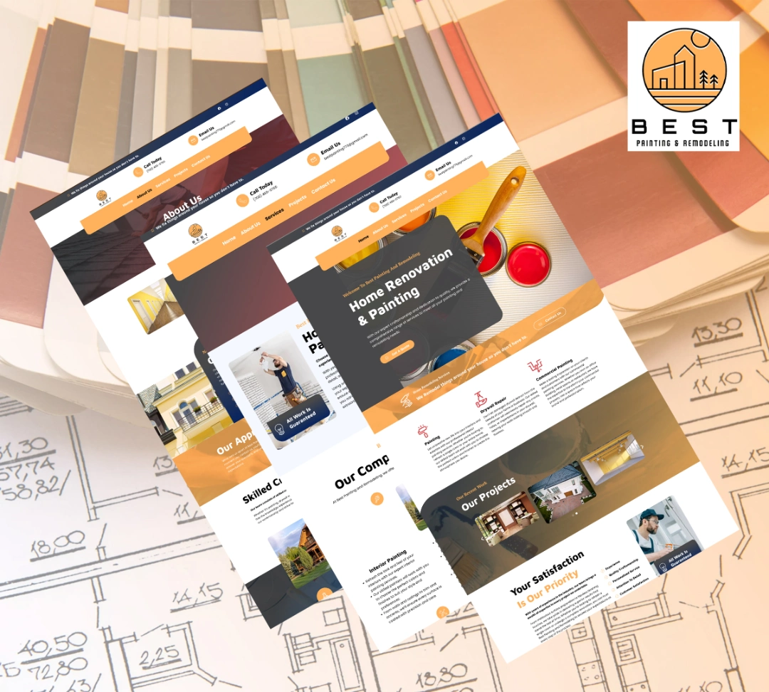 Case Studies, painting , web design agency , Rynox Digital
