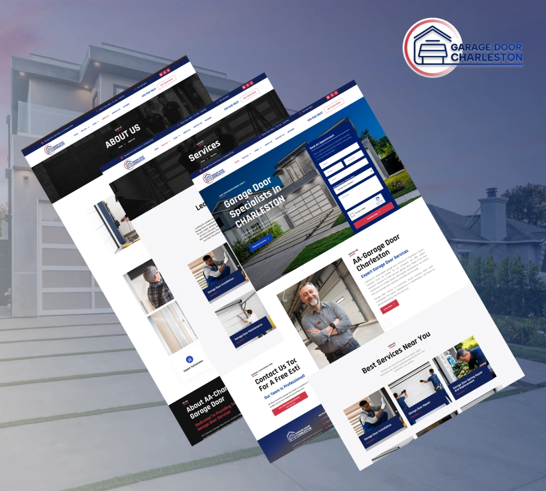 Case Studies, garage door, web design agency, Rynox Digital