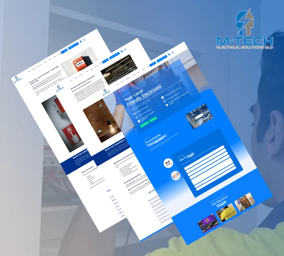 electrical wordpress web design agency, Rynox Digital