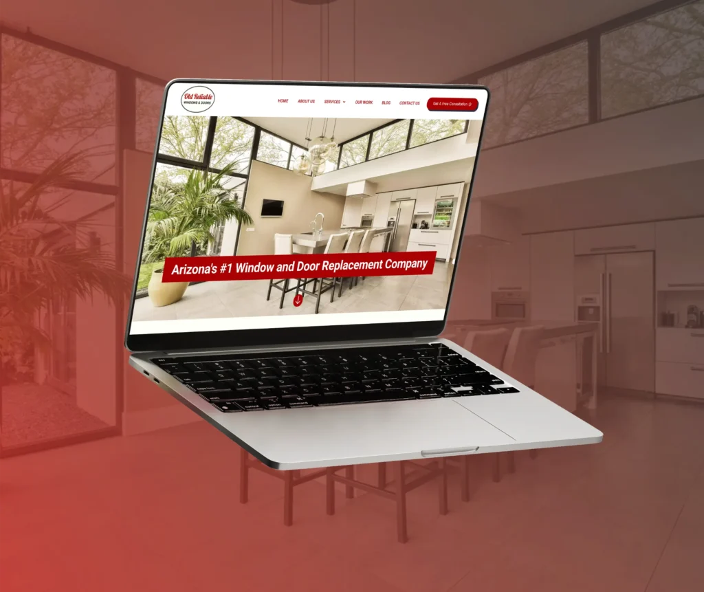 Old Reliable Windows & Doors, case study, rynox digital