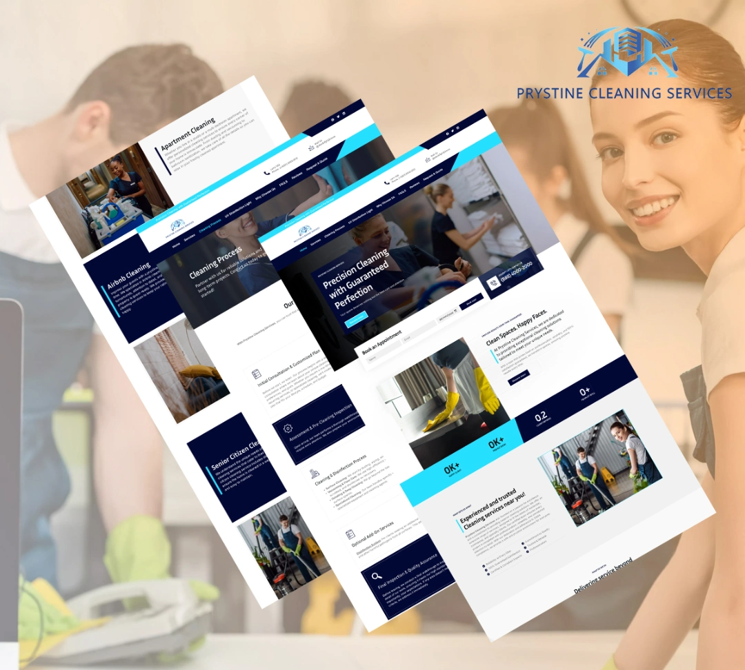 Case Studies, Cleaning, web design agency, Rynox Digital