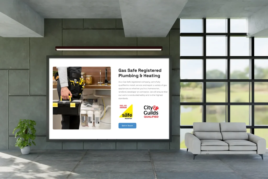 SB Plumbing & Heating, case study, rynox digital