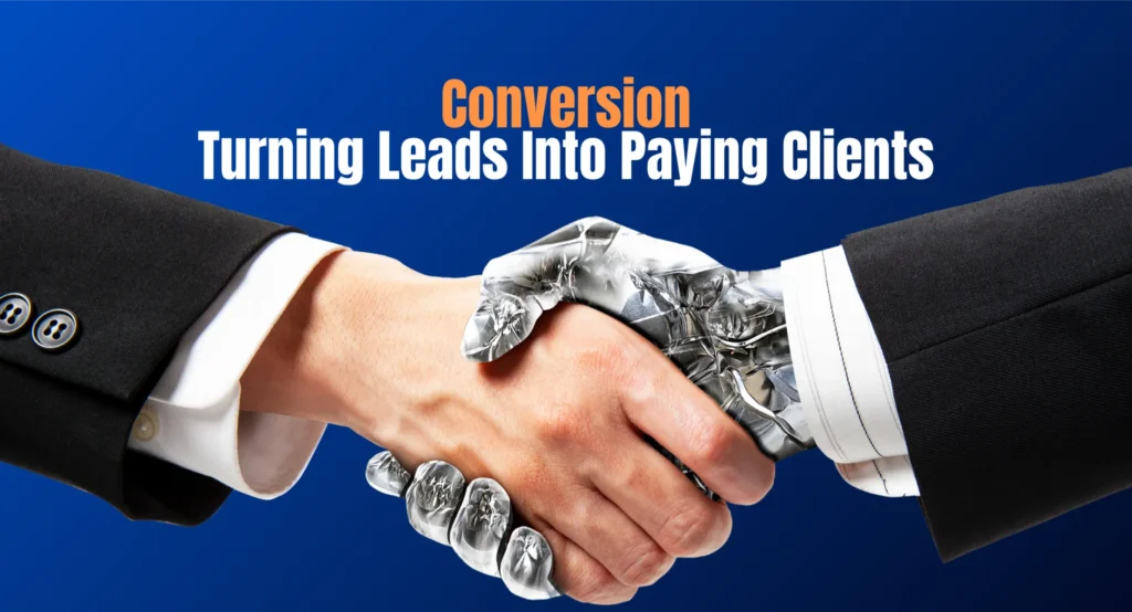 turning leads to clients