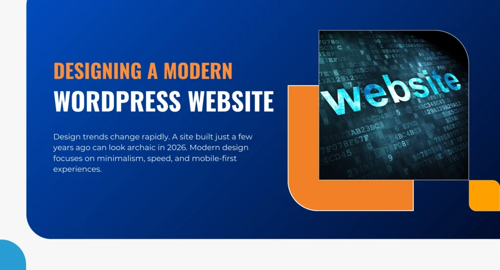 Modern WordPress Website